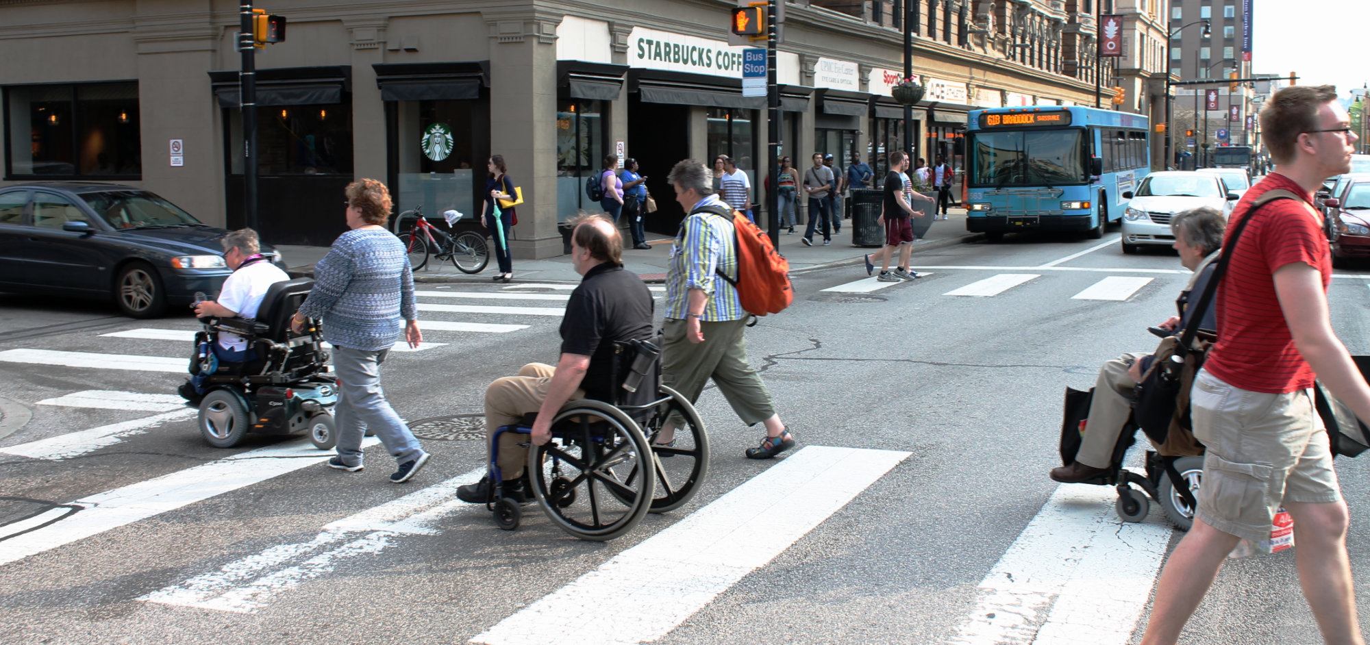 Oakland for All scene